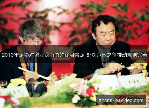 2013年足协对谢亚龙南勇的终身禁足 处罚范围之争推动规则完善 2013年足协对谢亚龙南勇的终身禁足 处罚范围之争推动规则完善